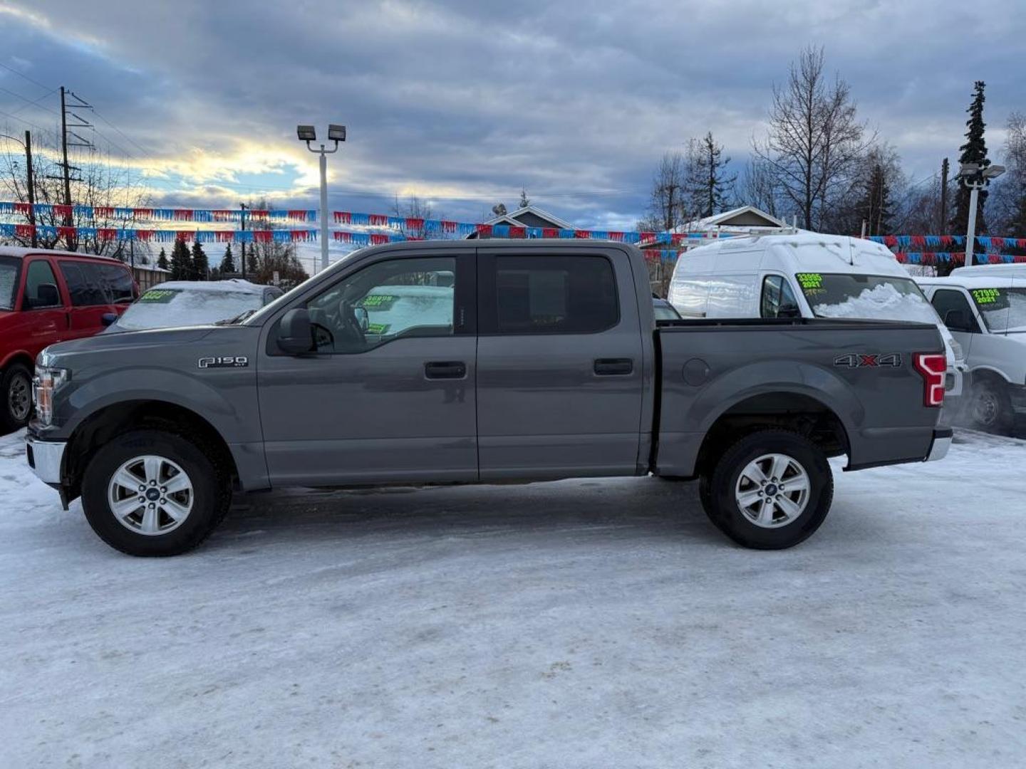 2018 GREY FORD F150 SUPERCREW (1FTEW1E54JF) with an 5.0L engine, Automatic transmission, located at 929 East 8th Ave, Anchorage, AK, 99501, (907) 274-2277, 61.214783, -149.866074 - Photo#1