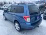 2010 BLUE SUBARU FORESTER 2.5X PREMIUM (JF2SH6CC0AH) with an 2.5L engine, Automatic transmission, located at 929 East 8th Ave, Anchorage, AK, 99501, (907) 274-2277, 61.214783, -149.866074 - Photo#2