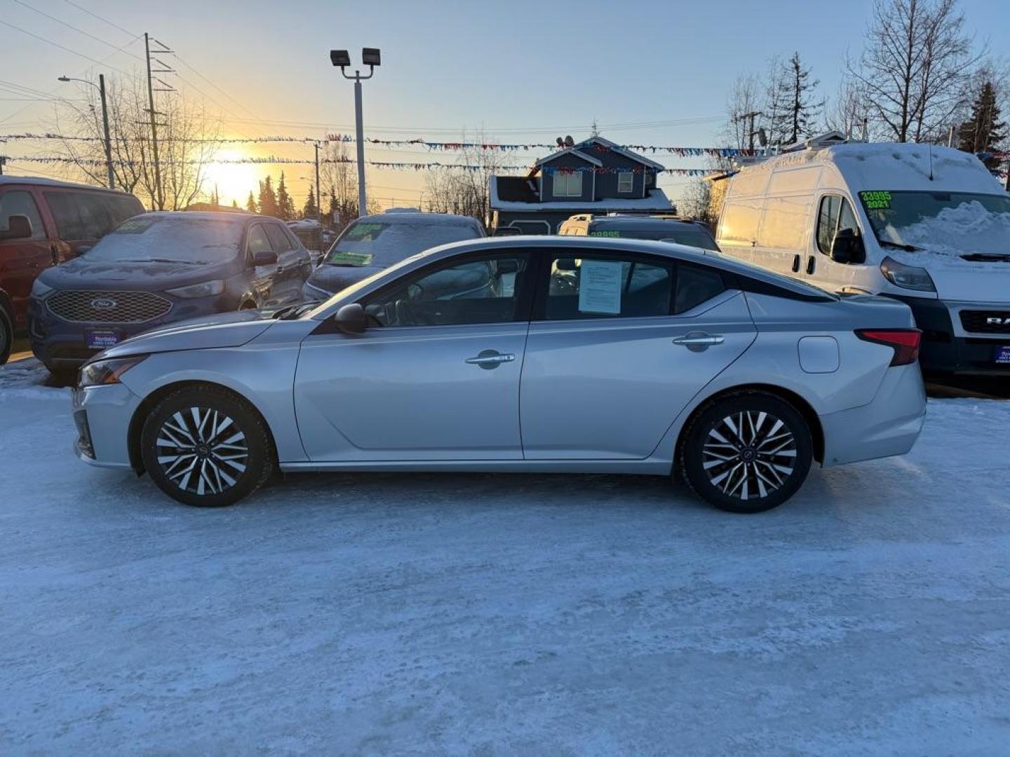 2024 SILVER NISSAN ALTIMA SV (1N4BL4DV3RN) with an 2.5L engine, Continuously Variable transmission, located at 929 East 8th Ave, Anchorage, AK, 99501, (907) 274-2277, 61.214783, -149.866074 - Photo#1
