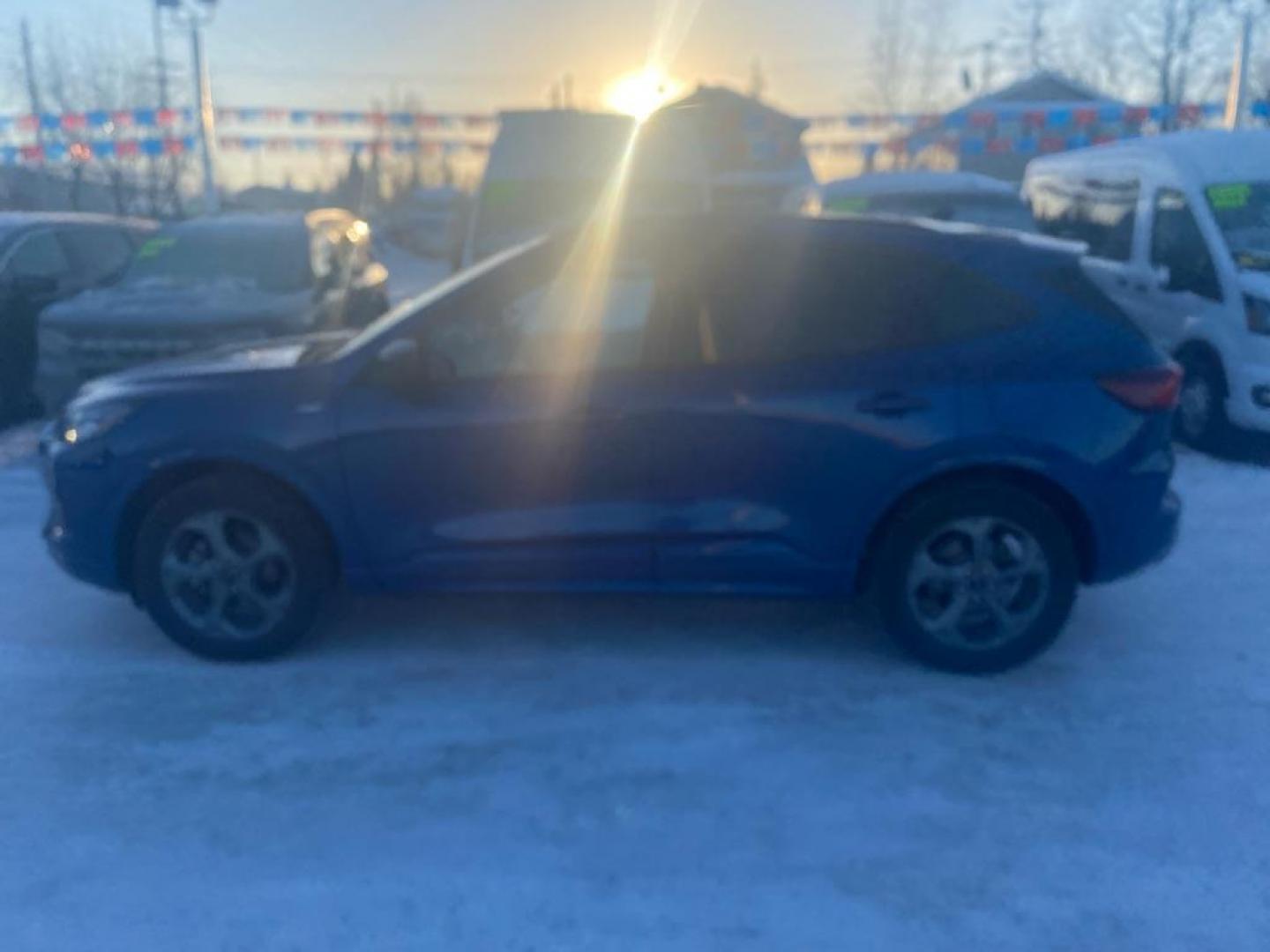 2023 BLUE FORD ESCAPE ST LINE ST LINE (1FMCU9MN1PU) with an 1.5L engine, Automatic transmission, located at 929 East 8th Ave, Anchorage, AK, 99501, (907) 274-2277, 61.214783, -149.866074 - Photo#1