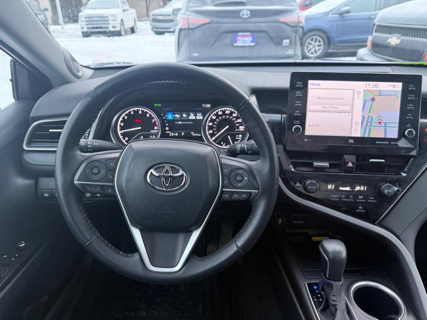 2023 BLUE TOYOTA CAMRY XLE (4T1F11BK2PU) with an 2.5L engine, Automatic transmission, located at 929 East 8th Ave, Anchorage, AK, 99501, (907) 274-2277, 61.214783, -149.866074 - Photo#4