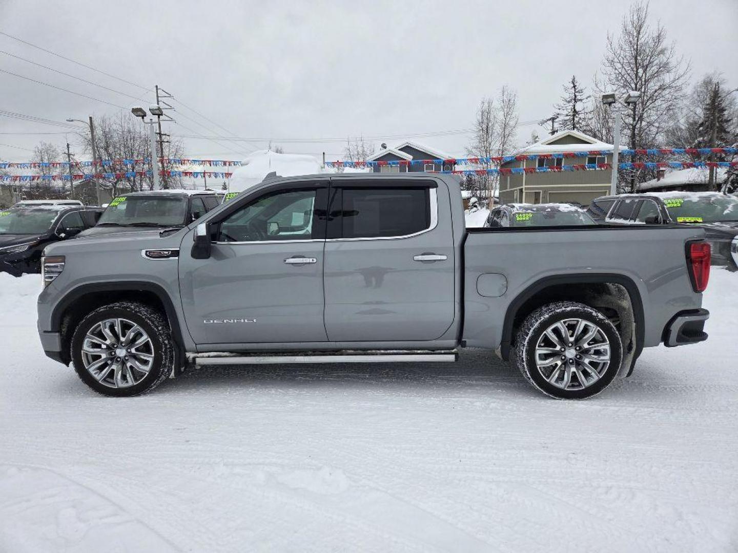 2024 SILVER GMC SIERRA 1500 DENALI (1GTUUGEL6RZ) with an 6.2L engine, Automatic transmission, located at 929 East 8th Ave, Anchorage, AK, 99501, (907) 274-2277, 61.214783, -149.866074 - Photo#1