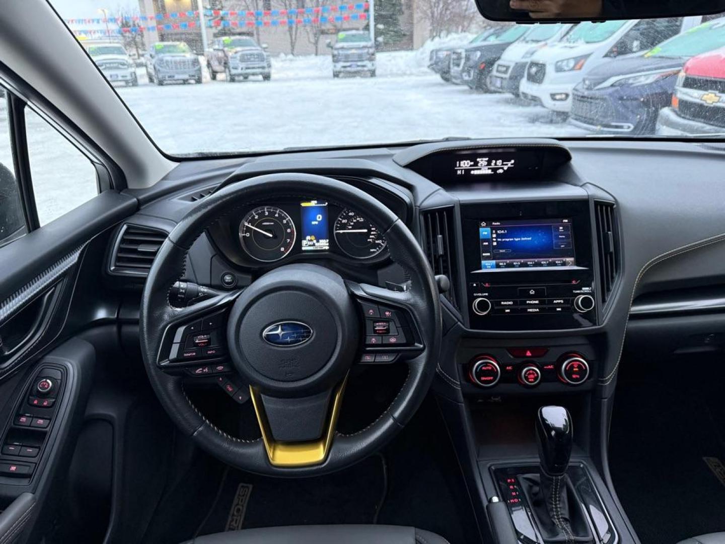2023 WHITE SUBARU CROSSTREK SPORT (JF2GTHRC3PH) with an 2.5L engine, Continuously Variable transmission, located at 929 East 8th Ave, Anchorage, AK, 99501, (907) 274-2277, 61.214783, -149.866074 - Photo#4