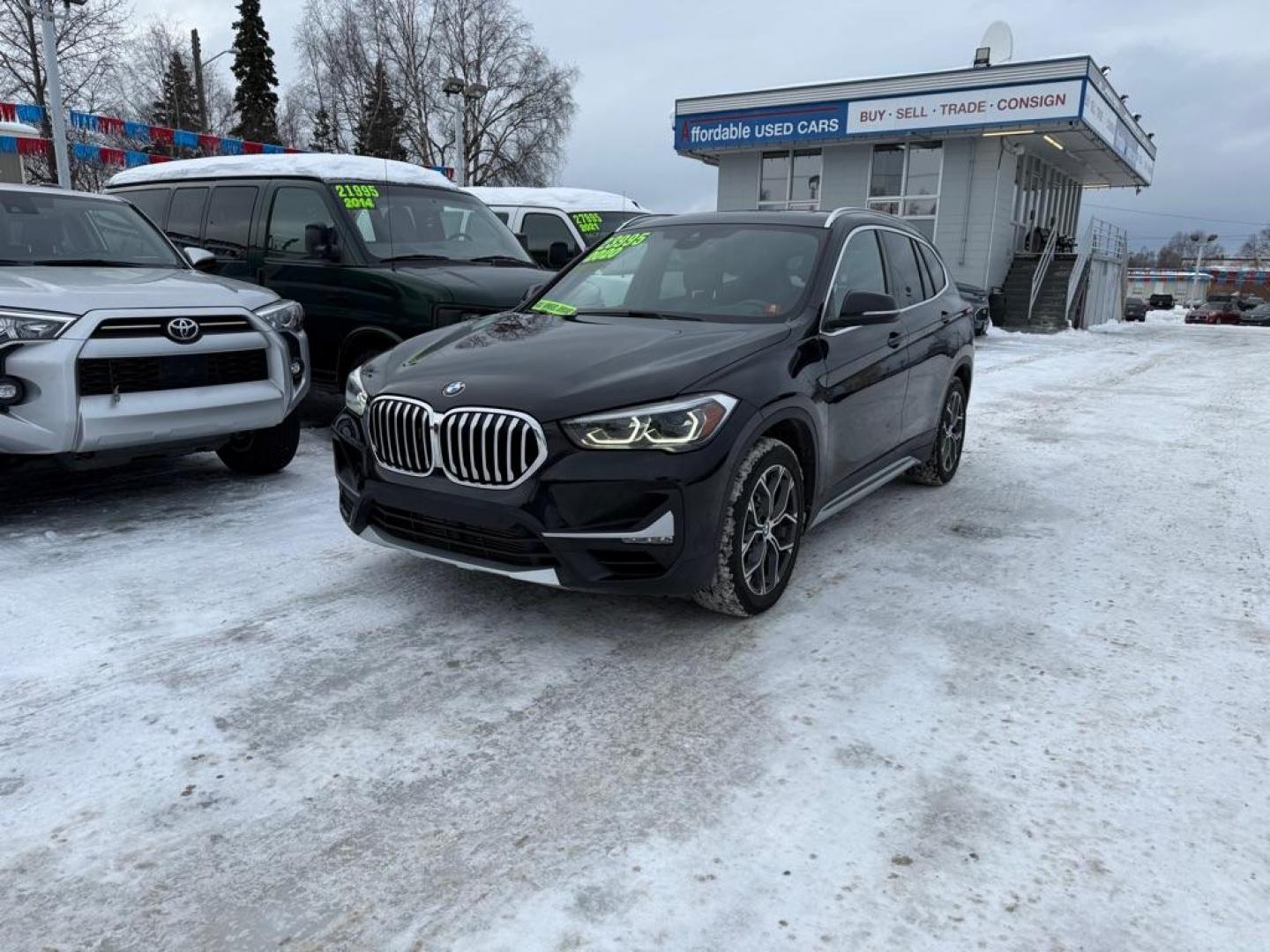 2020 BLACK BMW X1 XDRIVE28I (WBXJG9C03L5) with an 2.0L engine, Automatic transmission, located at 929 East 8th Ave, Anchorage, AK, 99501, (907) 274-2277, 61.214783, -149.866074 - Photo#0