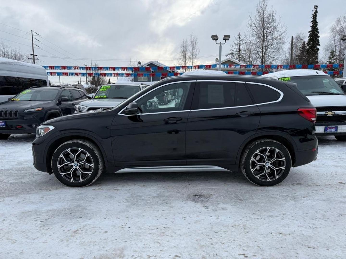 2020 BLACK BMW X1 XDRIVE28I (WBXJG9C03L5) with an 2.0L engine, Automatic transmission, located at 929 East 8th Ave, Anchorage, AK, 99501, (907) 274-2277, 61.214783, -149.866074 - Photo#1