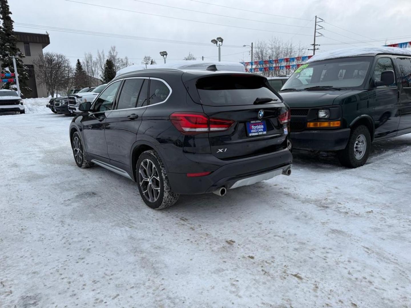 2020 BLACK BMW X1 XDRIVE28I (WBXJG9C03L5) with an 2.0L engine, Automatic transmission, located at 929 East 8th Ave, Anchorage, AK, 99501, (907) 274-2277, 61.214783, -149.866074 - Photo#2