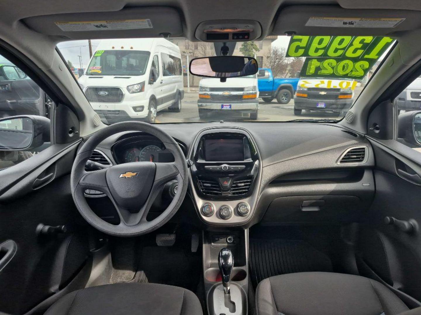 2021 BLACK CHEVROLET SPARK LS (KL8CB6SAXMC) with an 1.4L engine, Continuously Variable transmission, located at 929 East 8th Ave, Anchorage, AK, 99501, (907) 274-2277, 61.214783, -149.866074 - Photo#3