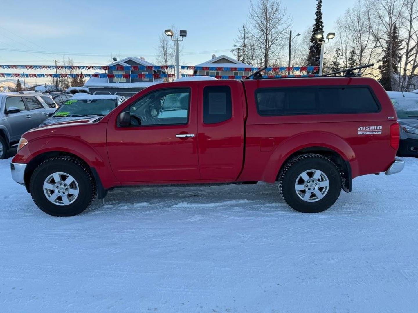 2008 RED NISSAN FRONTIER KING CAB LE (1N6AD06W18C) with an 4.0L engine, 5-Speed Manual transmission, located at 929 East 8th Ave, Anchorage, AK, 99501, (907) 274-2277, 61.214783, -149.866074 - Photo#1