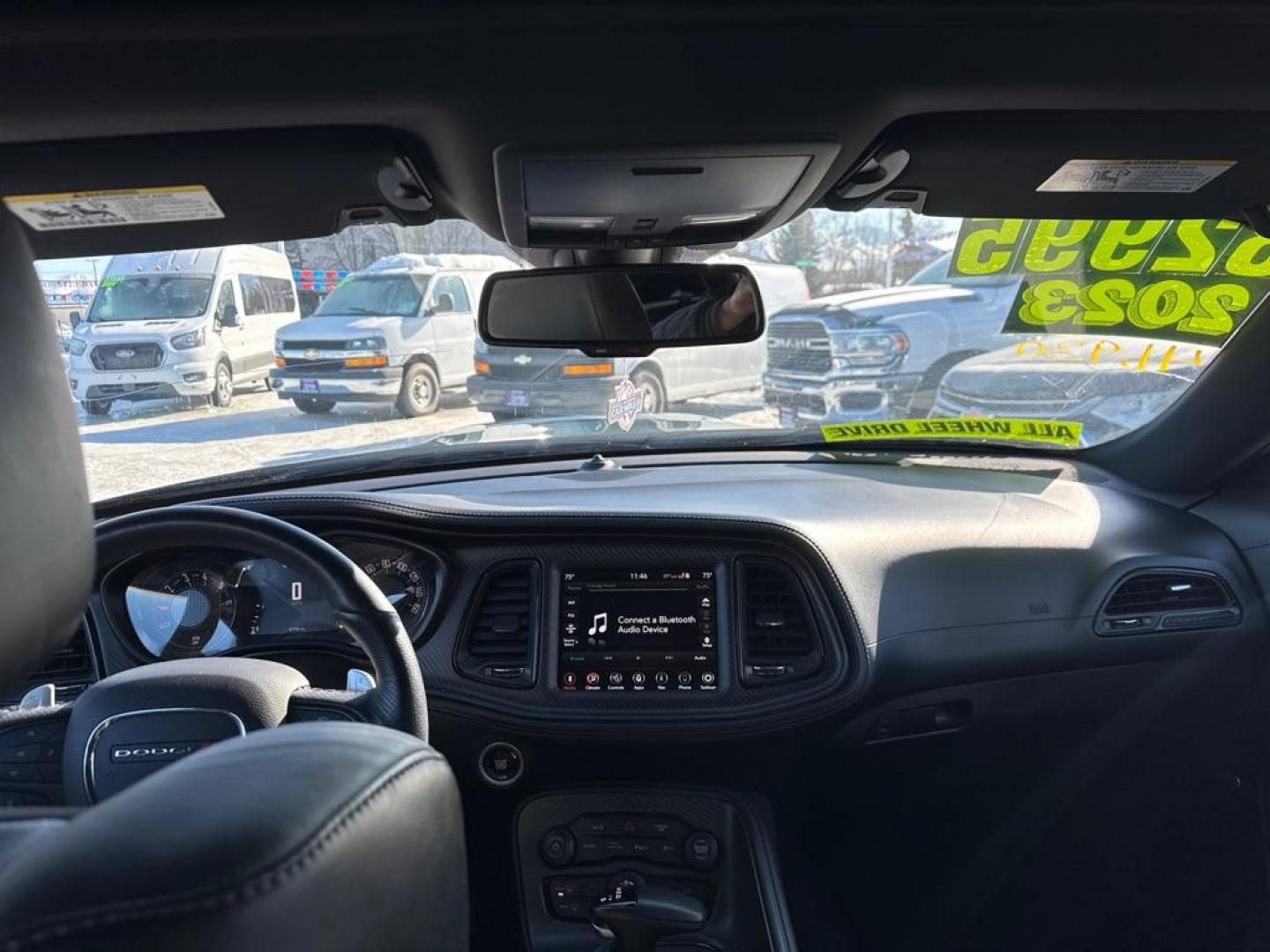 2023 BLACK DODGE CHALLENGER GT (2C3CDZKG2PH) with an 3.6L engine, Automatic transmission, located at 929 East 8th Ave, Anchorage, AK, 99501, (907) 274-2277, 61.214783, -149.866074 - Photo#4