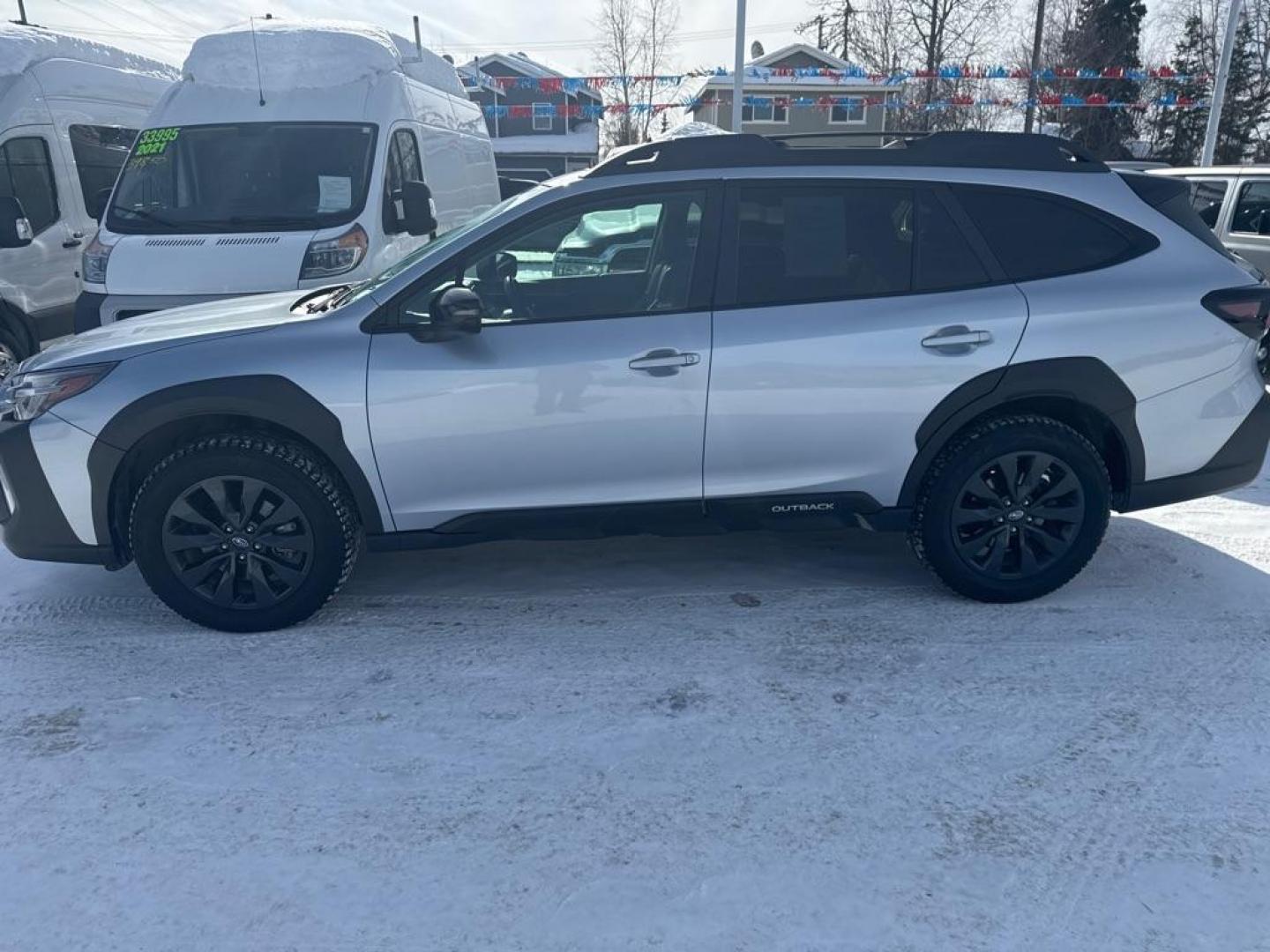2023 SILVER SUBARU OUTBACK ONYX EDITION XT (4S4BTGLDXP3) with an 2.4L engine, Continuously Variable transmission, located at 929 East 8th Ave, Anchorage, AK, 99501, (907) 274-2277, 61.214783, -149.866074 - Photo#1