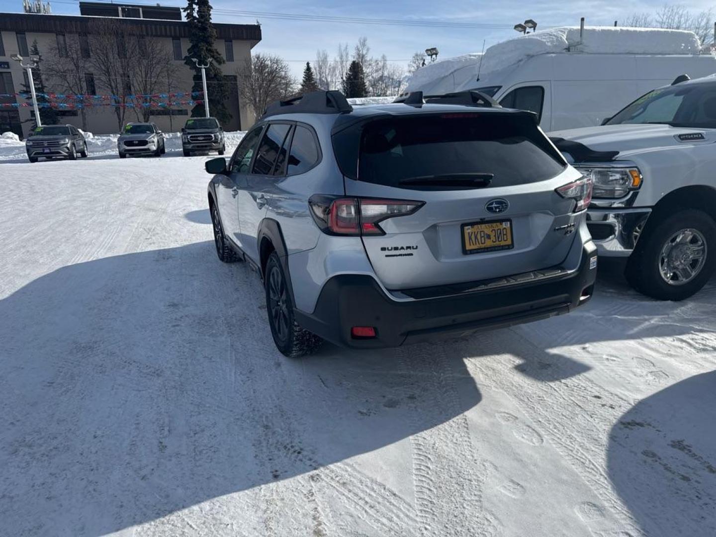 2023 SILVER SUBARU OUTBACK ONYX EDITION XT (4S4BTGLDXP3) with an 2.4L engine, Continuously Variable transmission, located at 929 East 8th Ave, Anchorage, AK, 99501, (907) 274-2277, 61.214783, -149.866074 - Photo#2
