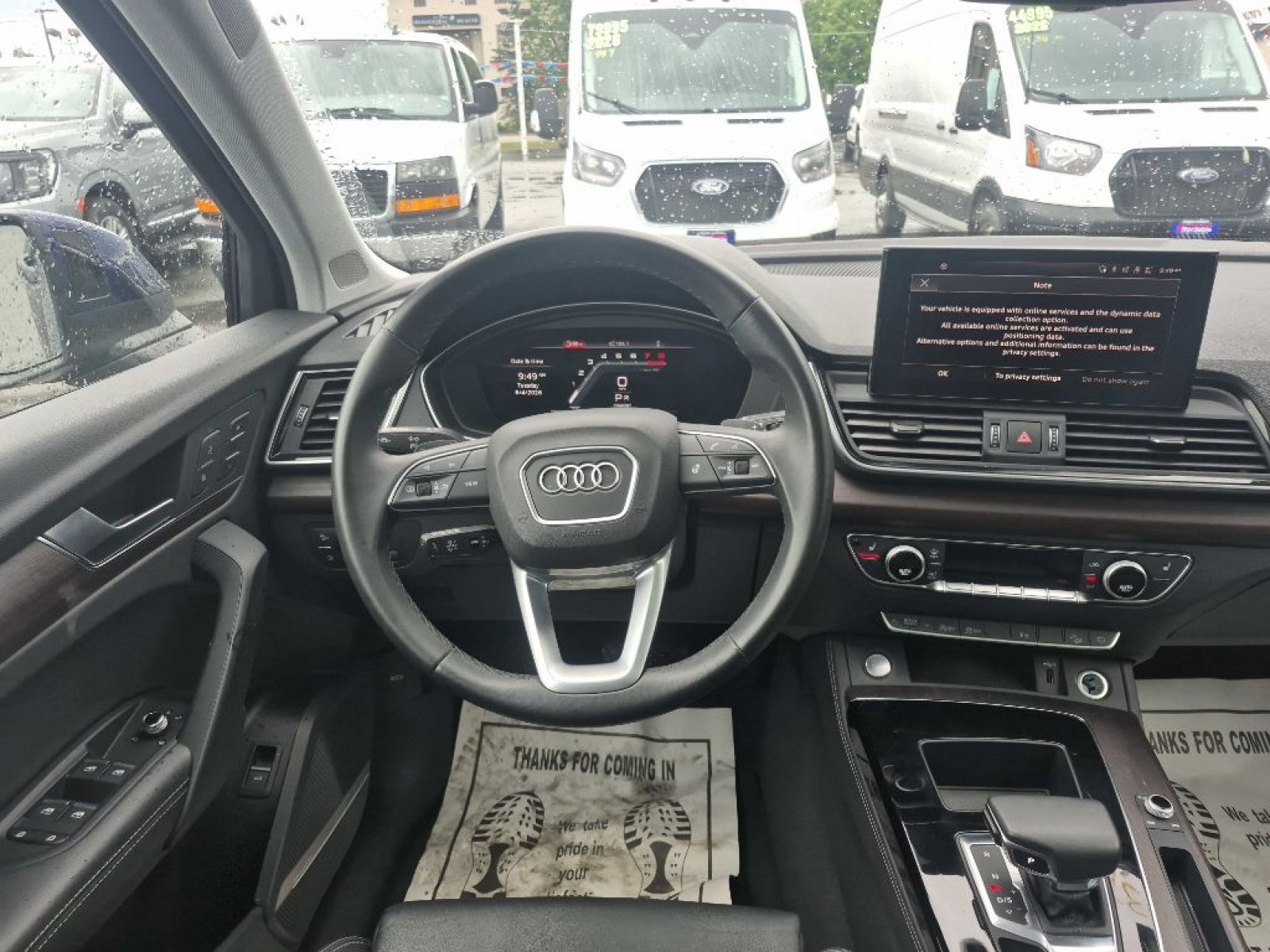 2024 BLUE AUDI Q5 PREMIUM PREMIUM PLUS 45 (WA1EAAFY9R2) with an 2.0L engine, Automatic transmission, located at 929 East 8th Ave, Anchorage, AK, 99501, (907) 274-2277, 61.214783, -149.866074 - Photo#4