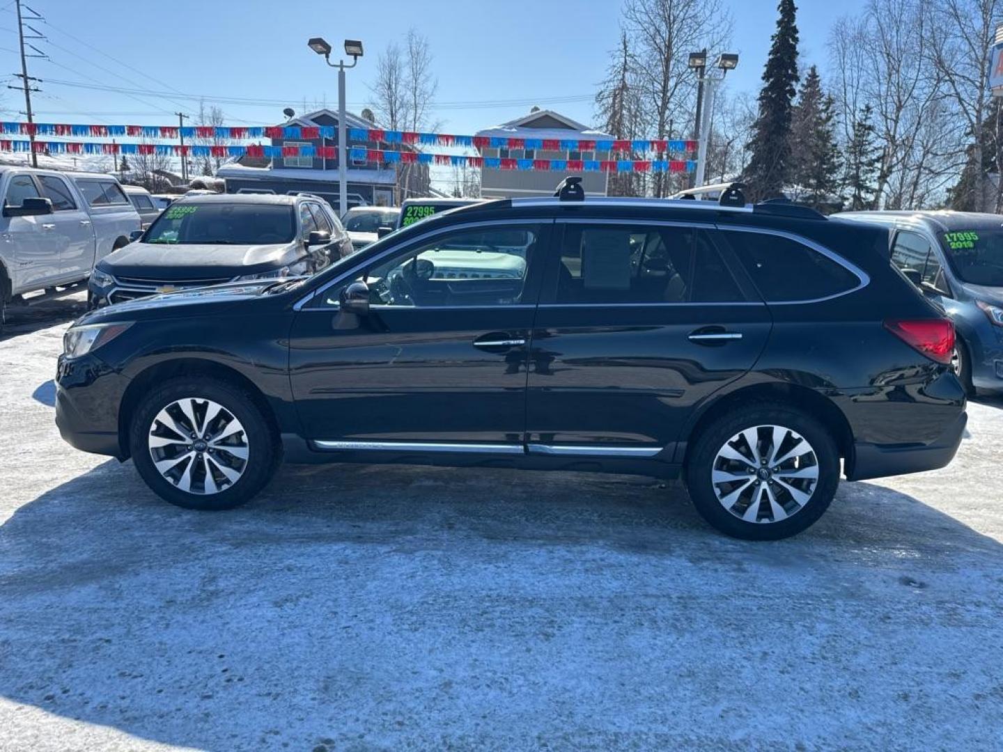 2019 BLACK SUBARU OUTBACK TOURING (4S4BSATC2K3) with an 2.5L engine, Continuously Variable transmission, located at 929 East 8th Ave, Anchorage, AK, 99501, (907) 274-2277, 61.214783, -149.866074 - Photo#1