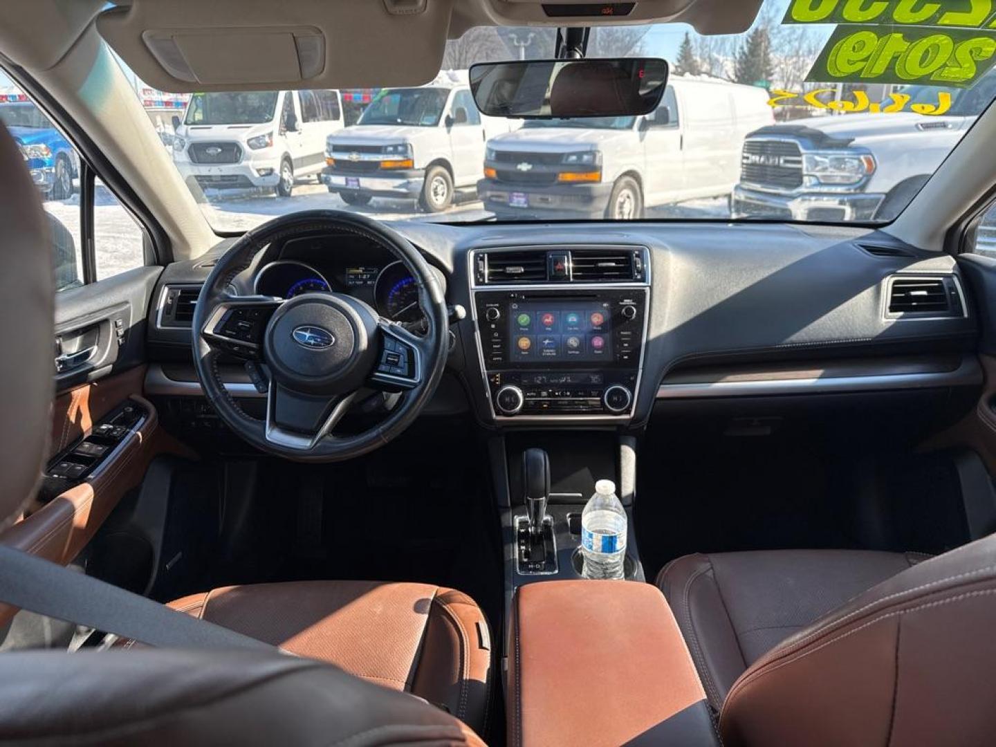 2019 BLACK SUBARU OUTBACK TOURING (4S4BSATC2K3) with an 2.5L engine, Continuously Variable transmission, located at 929 East 8th Ave, Anchorage, AK, 99501, (907) 274-2277, 61.214783, -149.866074 - Photo#4