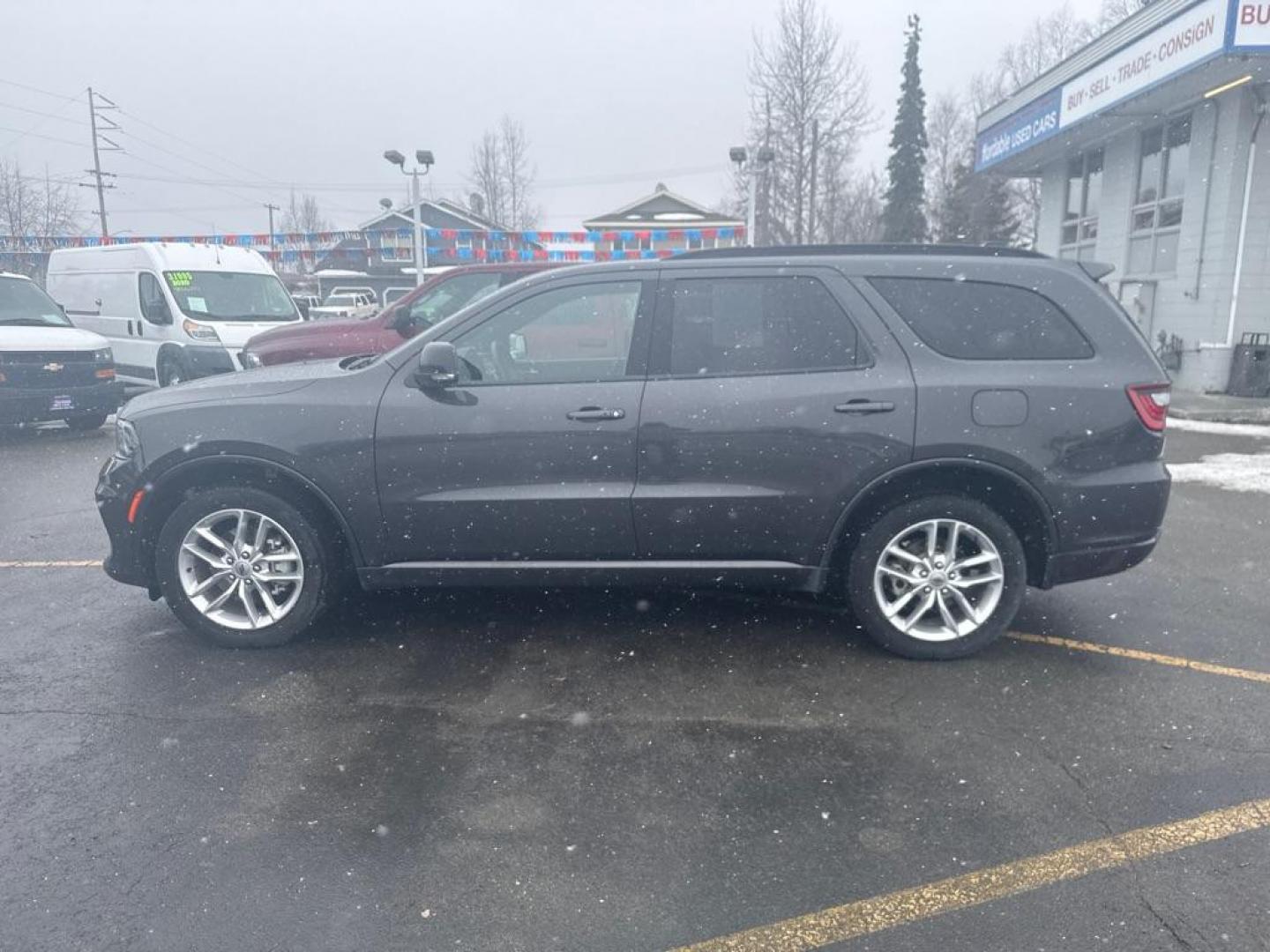 2024 GRAY DODGE DURANGO GT (1C4RDJDG0RC) with an 3.6L engine, Automatic transmission, located at 929 East 8th Ave, Anchorage, AK, 99501, (907) 274-2277, 61.214783, -149.866074 - Photo#1
