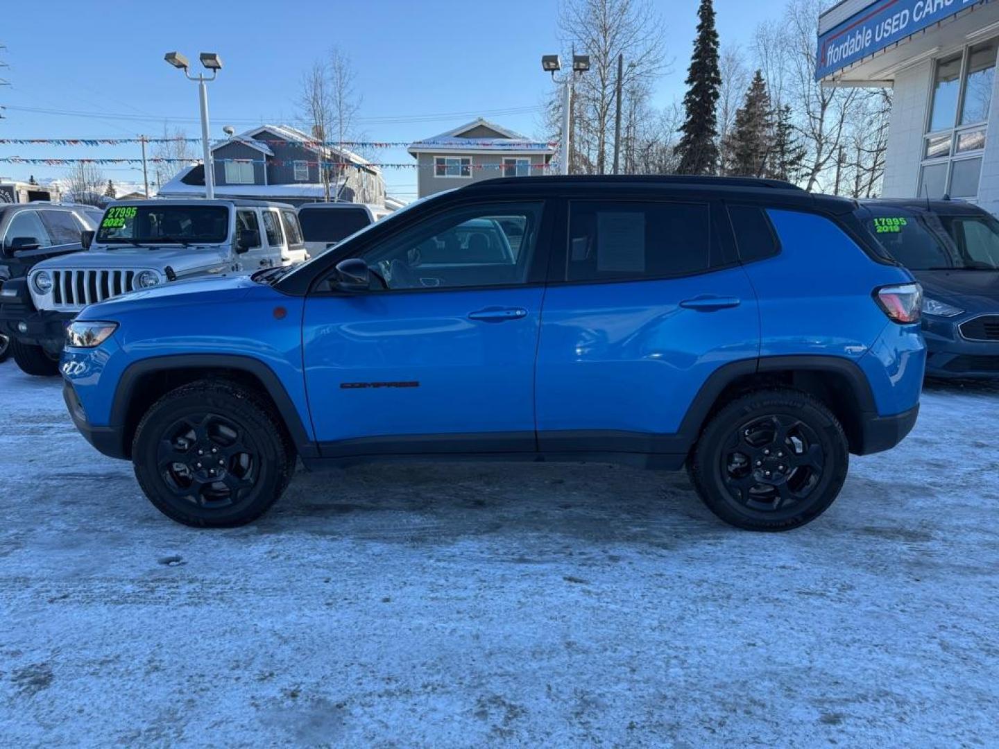 2023 BLUE JEEP COMPASS TRAILHAWK (3C4NJDDN6PT) with an 2.0L engine, Automatic transmission, located at 929 East 8th Ave, Anchorage, AK, 99501, (907) 274-2277, 61.214783, -149.866074 - Photo#1