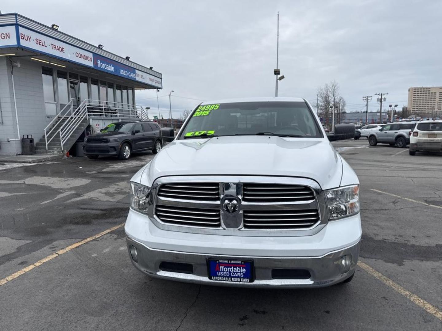 2015 WHITE RAM 1500 SLT (1C6RR7TT1FS) with an 5.7L engine, Automatic transmission, located at 929 East 8th Ave, Anchorage, AK, 99501, (907) 274-2277, 61.214783, -149.866074 - Photo#0