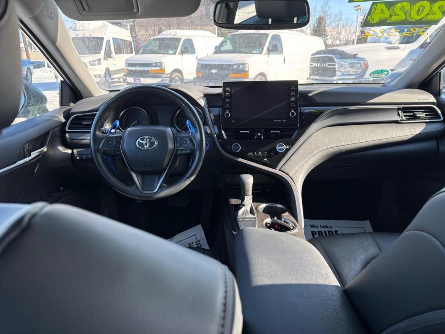 2024 BLUE TOYOTA CAMRY SE NIGHT SHADE (4T1S11AK9RU) with an 2.5L engine, Automatic transmission, located at 929 East 8th Ave, Anchorage, AK, 99501, (907) 274-2277, 61.214783, -149.866074 - Photo#4