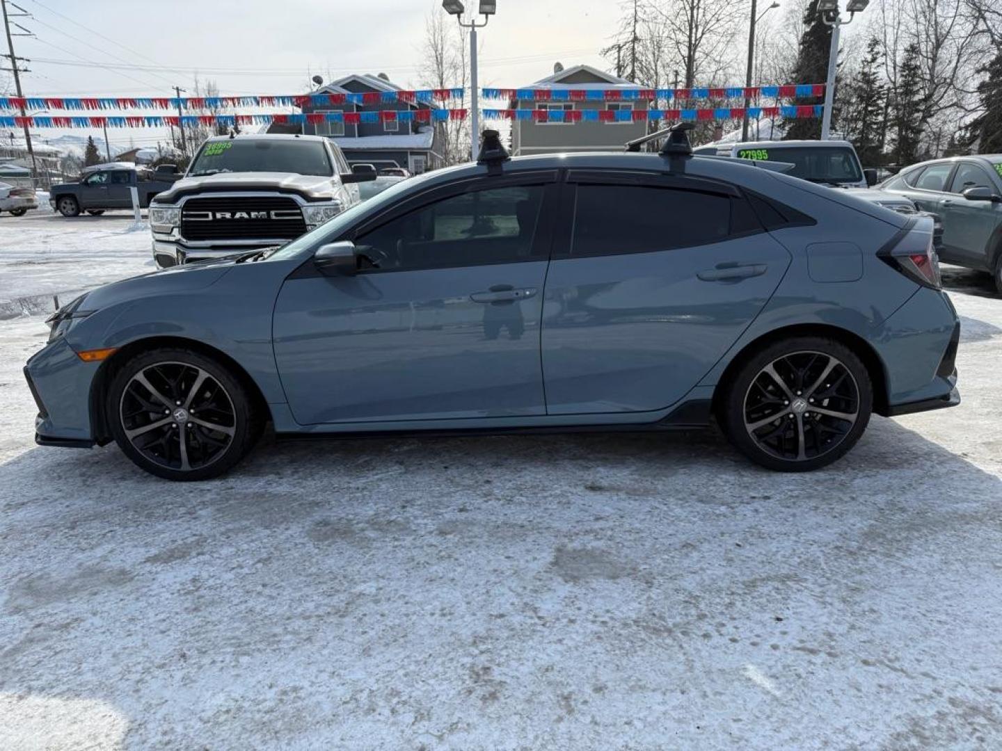 2020 GRAY HONDA CIVIC SPORT (SHHFK7H48LU) with an 1.5L engine, Continuously Variable transmission, located at 929 East 8th Ave, Anchorage, AK, 99501, (907) 274-2277, 61.214783, -149.866074 - Photo#1