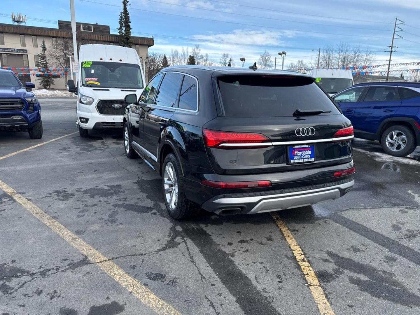 2025 BLACK AUDI Q7 PREMIUM PLUS (WA1LVBF75SD) with an 3.0L engine, Automatic transmission, located at 929 East 8th Ave, Anchorage, AK, 99501, (907) 274-2277, 61.214783, -149.866074 - Photo#2