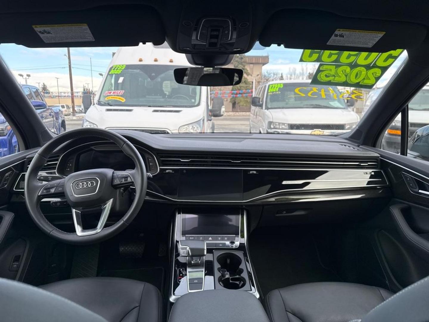 2025 BLACK AUDI Q7 PREMIUM PLUS (WA1LVBF75SD) with an 3.0L engine, Automatic transmission, located at 929 East 8th Ave, Anchorage, AK, 99501, (907) 274-2277, 61.214783, -149.866074 - Photo#4