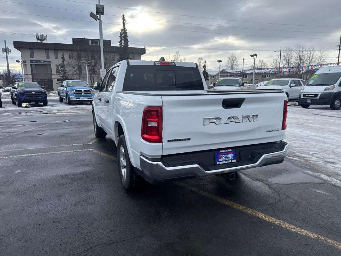 2025 WHITE RAM 1500 BIG HORN/LONE STAR (1C6RRFFG1SN) with an 3.6L engine, Automatic transmission, located at 929 East 8th Ave, Anchorage, AK, 99501, (907) 274-2277, 61.214783, -149.866074 - Photo#2