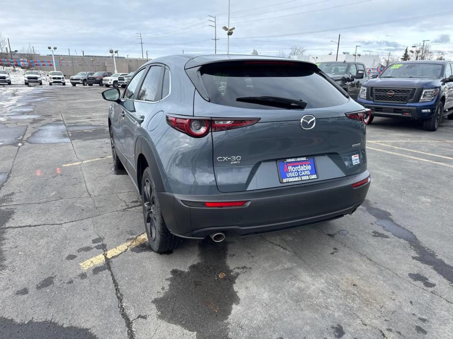 2024 GRAY MAZDA CX-30 PREFERRED (3MVDMBCM4RM) with an 2.5L engine, Automatic transmission, located at 929 East 8th Ave, Anchorage, AK, 99501, (907) 274-2277, 61.214783, -149.866074 - Photo#0