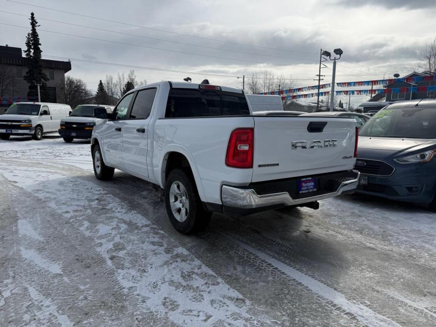 2025 WHITE RAM 1500 BIG HORN/LONE STAR (1C6RRFFG1SN) with an 3.6L engine, Automatic transmission, located at 929 East 8th Ave, Anchorage, AK, 99501, (907) 274-2277, 61.214783, -149.866074 - Photo#2