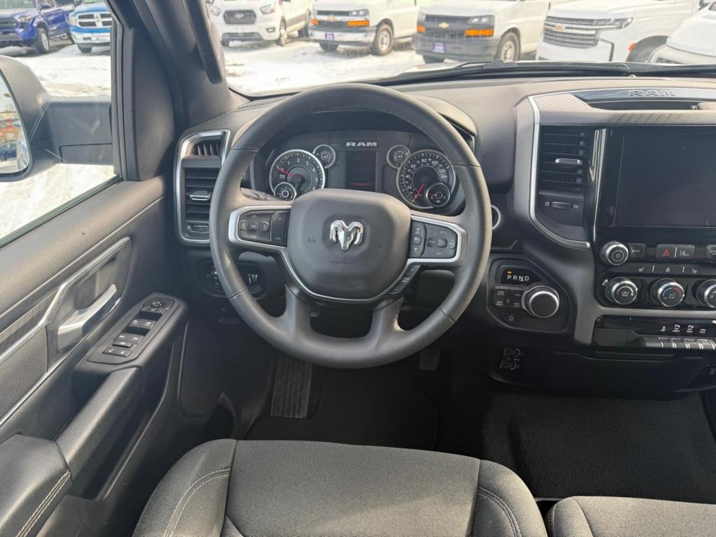 2025 WHITE RAM 1500 BIG HORN/LONE STAR (1C6RRFFG1SN) with an 3.6L engine, Automatic transmission, located at 929 East 8th Ave, Anchorage, AK, 99501, (907) 274-2277, 61.214783, -149.866074 - Photo#4