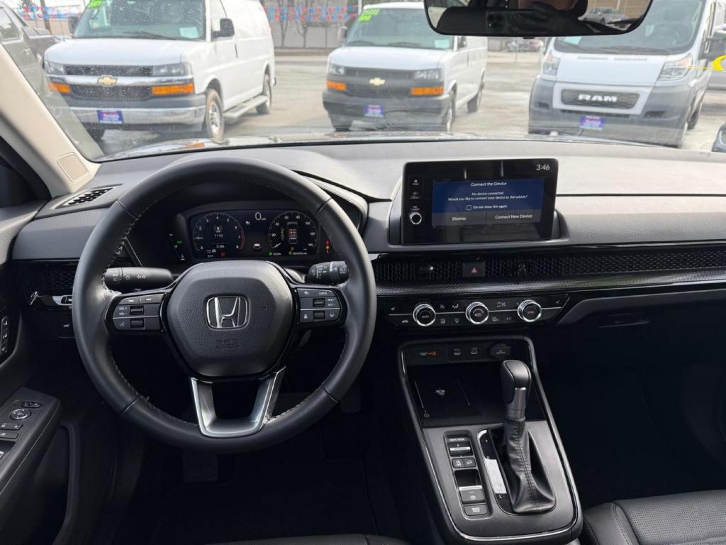 2026 BLACK HONDA CR-V EXL (2HKRS4H72TH) with an 1.5L engine, Continuously Variable transmission, located at 929 East 8th Ave, Anchorage, AK, 99501, (907) 274-2277, 61.214783, -149.866074 - Photo#4