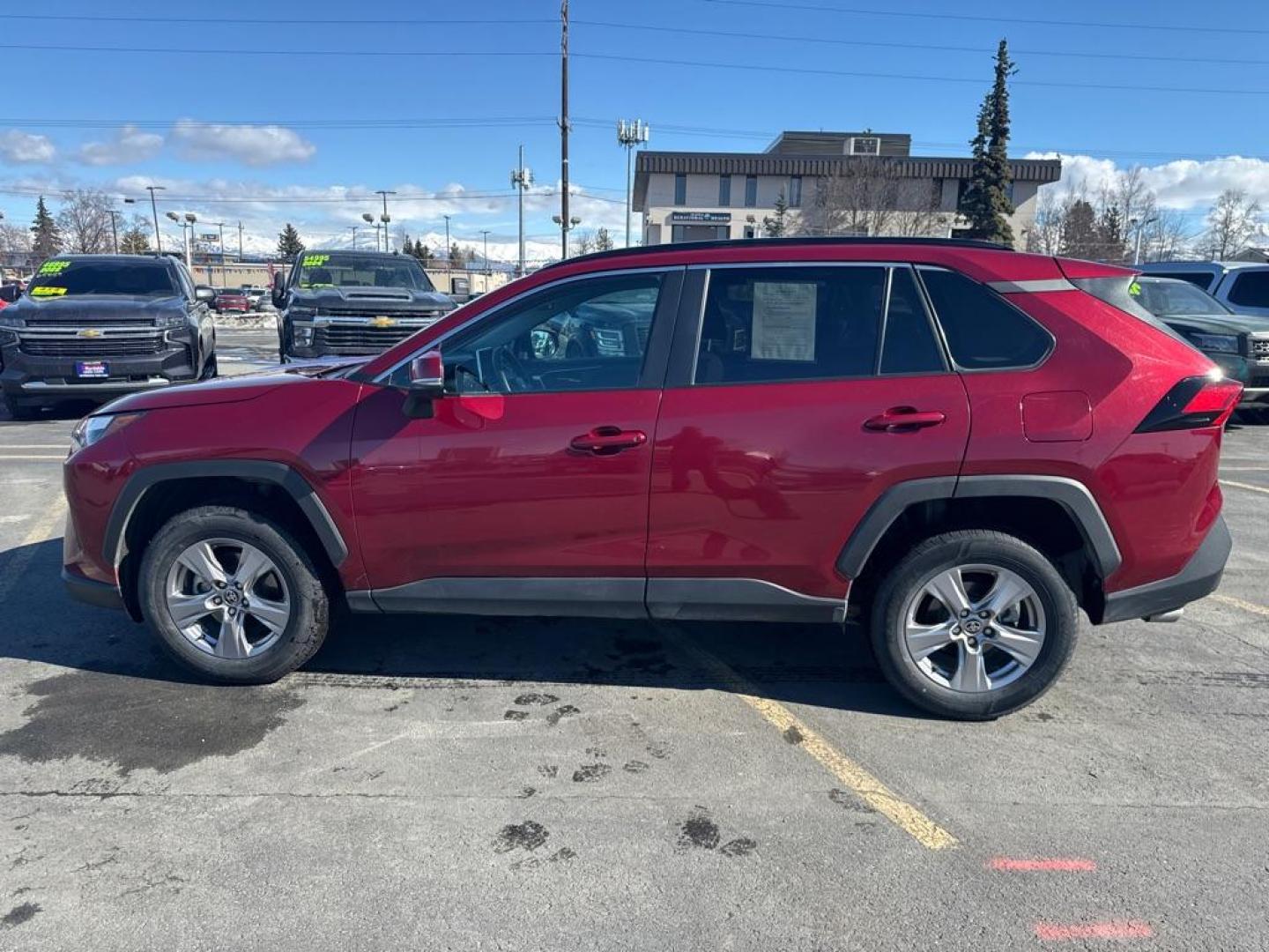 2023 RED TOYOTA RAV4 XLE (2T3W1RFVXPW) with an 2.5L engine, Automatic transmission, located at 929 East 8th Ave, Anchorage, AK, 99501, (907) 274-2277, 61.214783, -149.866074 - Photo#1