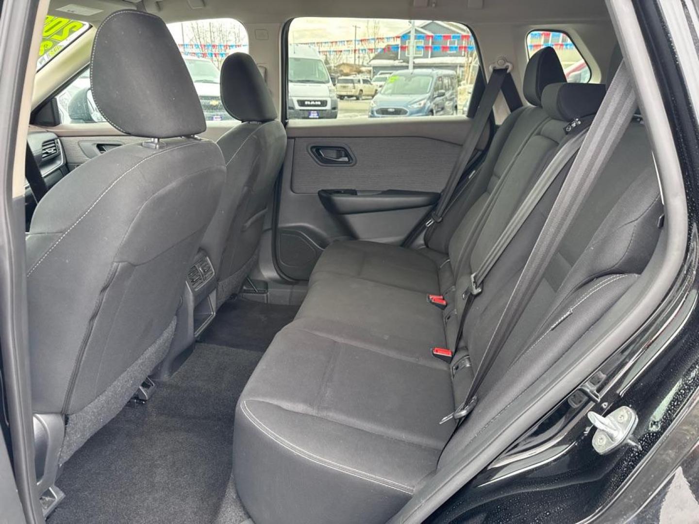 2023 BLACK NISSAN ROGUE S (5N1BT3AB7PC) with an 1.5L engine, Continuously Variable transmission, located at 929 East 8th Ave, Anchorage, AK, 99501, (907) 274-2277, 61.214783, -149.866074 - Photo#3