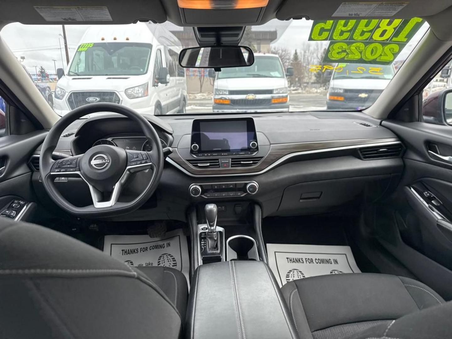 2023 MAROON NISSAN ALTIMA SV (1N4BL4DV6PN) with an 2.5L engine, Continuously Variable transmission, located at 929 East 8th Ave, Anchorage, AK, 99501, (907) 274-2277, 61.214783, -149.866074 - Photo#4