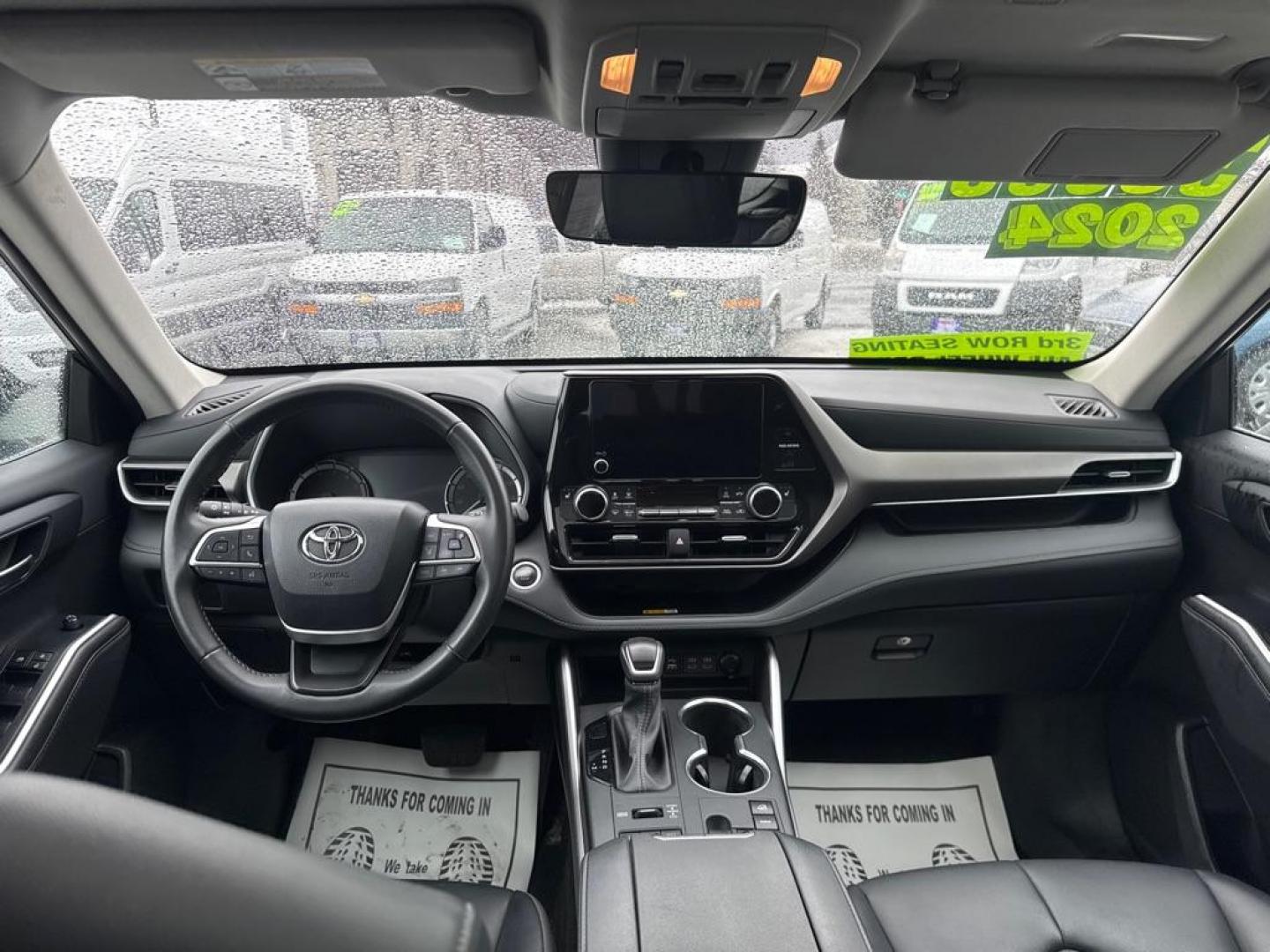 2024 BLUE TOYOTA HIGHLANDER LE (5TDKDRBH9RS) with an 2.4L engine, Automatic transmission, located at 929 East 8th Ave, Anchorage, AK, 99501, (907) 274-2277, 61.214783, -149.866074 - Photo#4