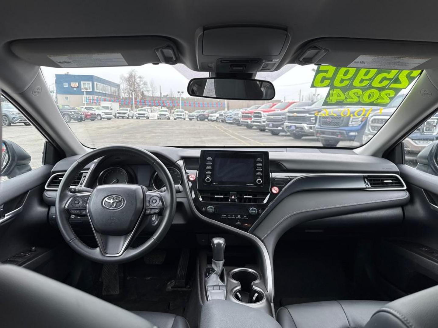 2024 GRAY TOYOTA CAMRY SE NIGHT SHADE (4T1G11AK3RU) with an 2.5L engine, Automatic transmission, located at 929 East 8th Ave, Anchorage, AK, 99501, (907) 274-2277, 61.214783, -149.866074 - Photo#4