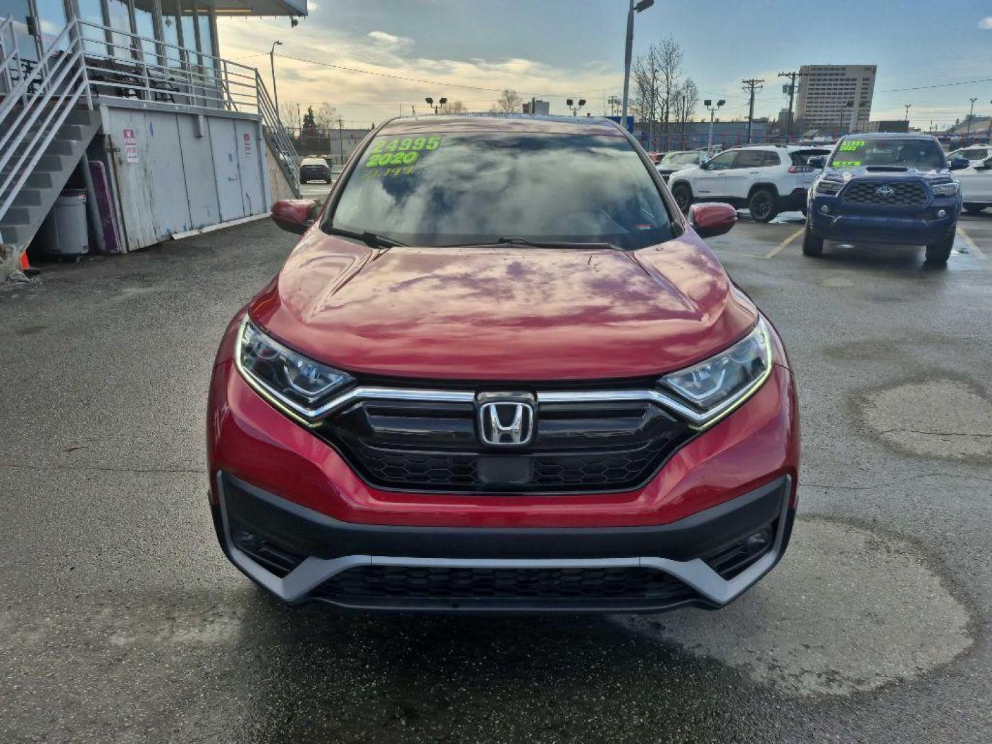 2020 RED HONDA CR-V EX (5J6RW2H5XLA) with an 1.5L engine, Continuously Variable transmission, located at 929 East 8th Ave, Anchorage, AK, 99501, (907) 274-2277, 61.214783, -149.866074 - Photo#2