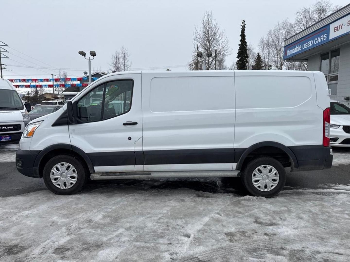 2021 WHITE FORD TRANSIT T-250 T-250 (1FTBR1Y82MK) with an 3.5L engine, Automatic transmission, located at 929 East 8th Ave, Anchorage, AK, 99501, (907) 274-2277, 61.214783, -149.866074 - Photo#1