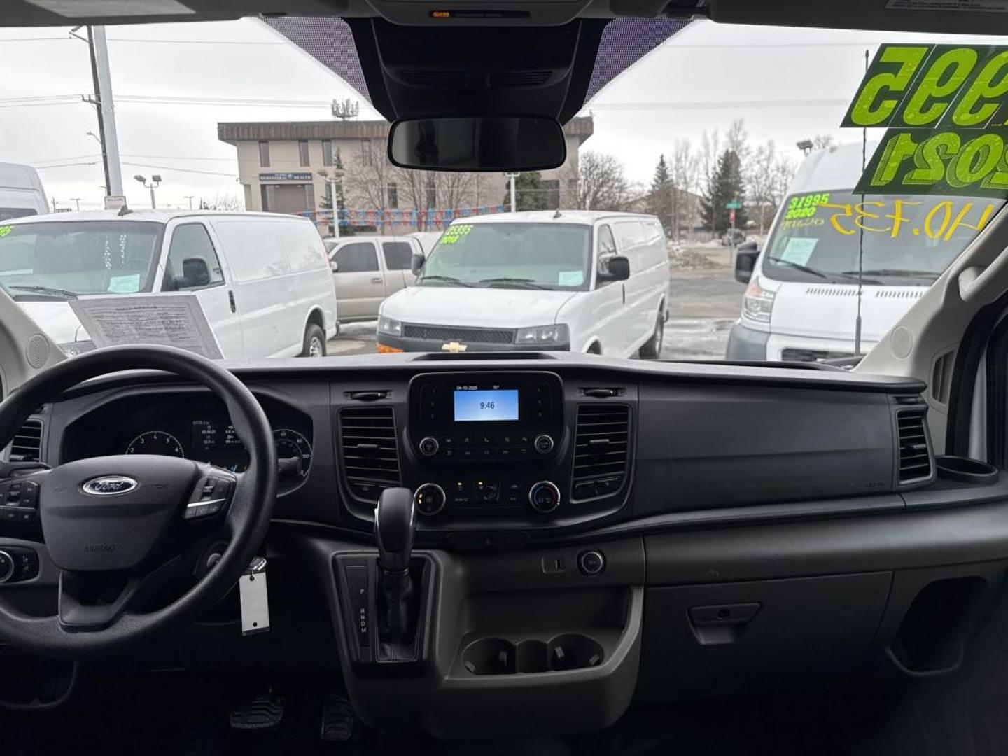 2021 WHITE FORD TRANSIT T-250 T-250 (1FTBR1Y82MK) with an 3.5L engine, Automatic transmission, located at 929 East 8th Ave, Anchorage, AK, 99501, (907) 274-2277, 61.214783, -149.866074 - Photo#3