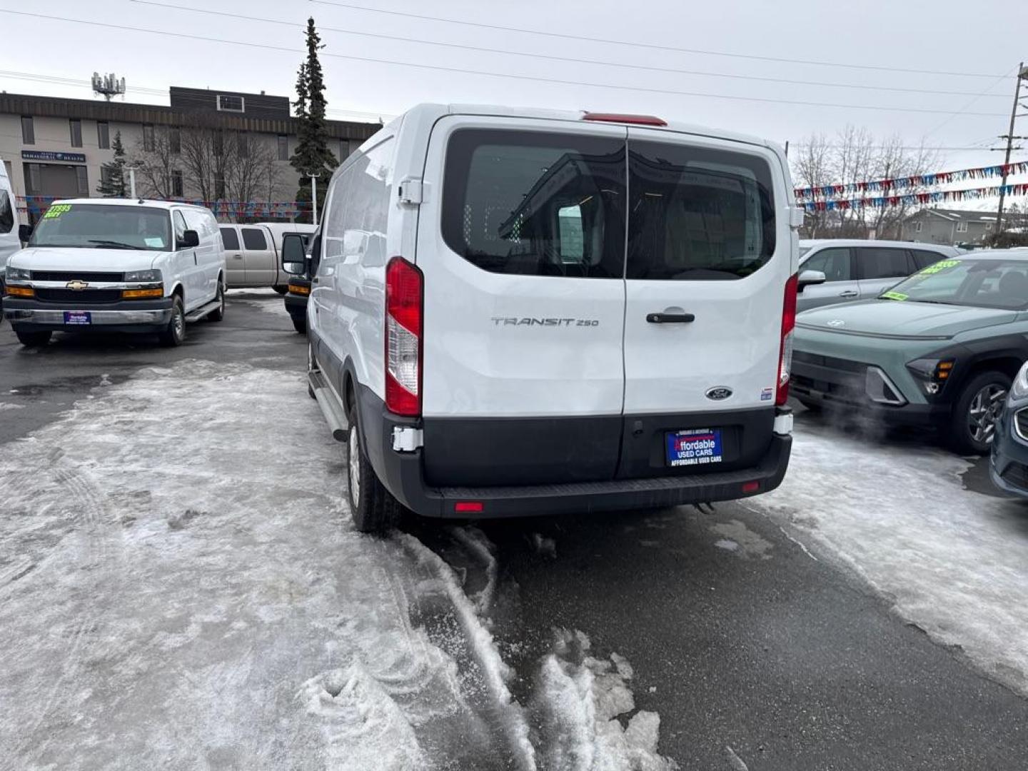 2021 WHITE FORD TRANSIT T-250 T-250 (1FTBR1Y82MK) with an 3.5L engine, Automatic transmission, located at 929 East 8th Ave, Anchorage, AK, 99501, (907) 274-2277, 61.214783, -149.866074 - Photo#4
