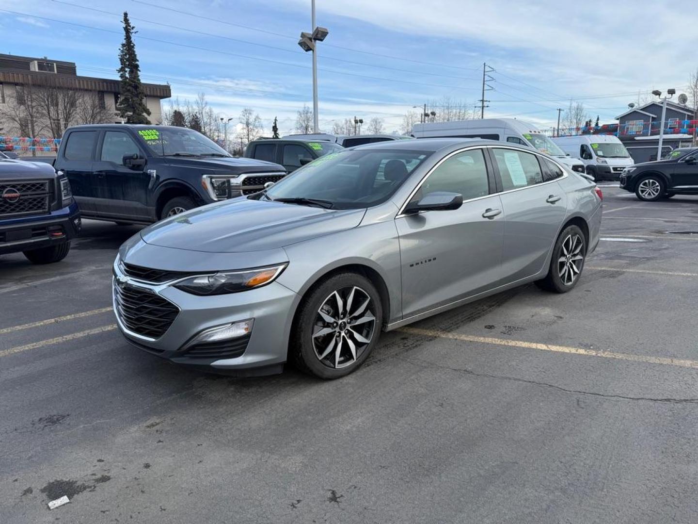 2024 SILVER CHEVROLET MALIBU RS (1G1ZG5ST7RF) with an 1.5L engine, Continuously Variable transmission, located at 929 East 8th Ave, Anchorage, AK, 99501, (907) 274-2277, 61.214783, -149.866074 - Photo#0