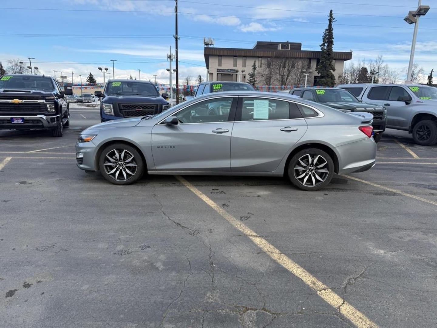 2024 SILVER CHEVROLET MALIBU RS (1G1ZG5ST7RF) with an 1.5L engine, Continuously Variable transmission, located at 929 East 8th Ave, Anchorage, AK, 99501, (907) 274-2277, 61.214783, -149.866074 - Photo#1