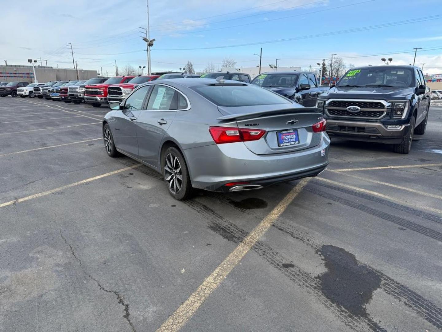 2024 SILVER CHEVROLET MALIBU RS (1G1ZG5ST7RF) with an 1.5L engine, Continuously Variable transmission, located at 929 East 8th Ave, Anchorage, AK, 99501, (907) 274-2277, 61.214783, -149.866074 - Photo#2