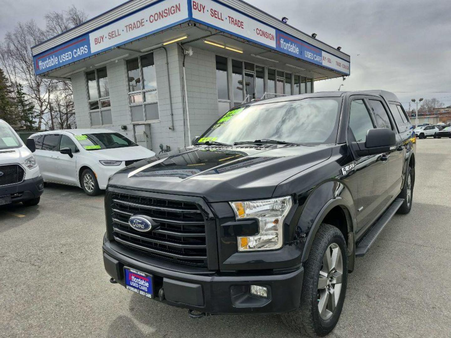 2016 BLACK FORD F150 SUPERCREW (1FTEW1EG3GK) with an 3.5L engine, Automatic transmission, located at 929 East 8th Ave, Anchorage, AK, 99501, (907) 274-2277, 61.214783, -149.866074 - Photo#0