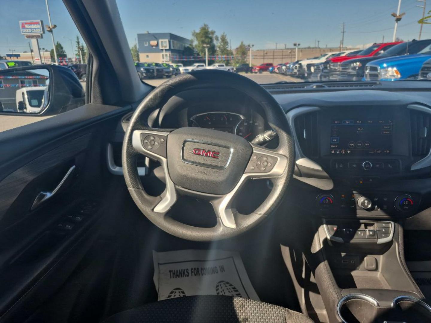 2022 BLUE GMC TERRAIN SLE (3GKALTEV1NL) with an 1.5L engine, Automatic transmission, located at 929 East 8th Ave, Anchorage, AK, 99501, (907) 274-2277, 61.214783, -149.866074- Photo#4
