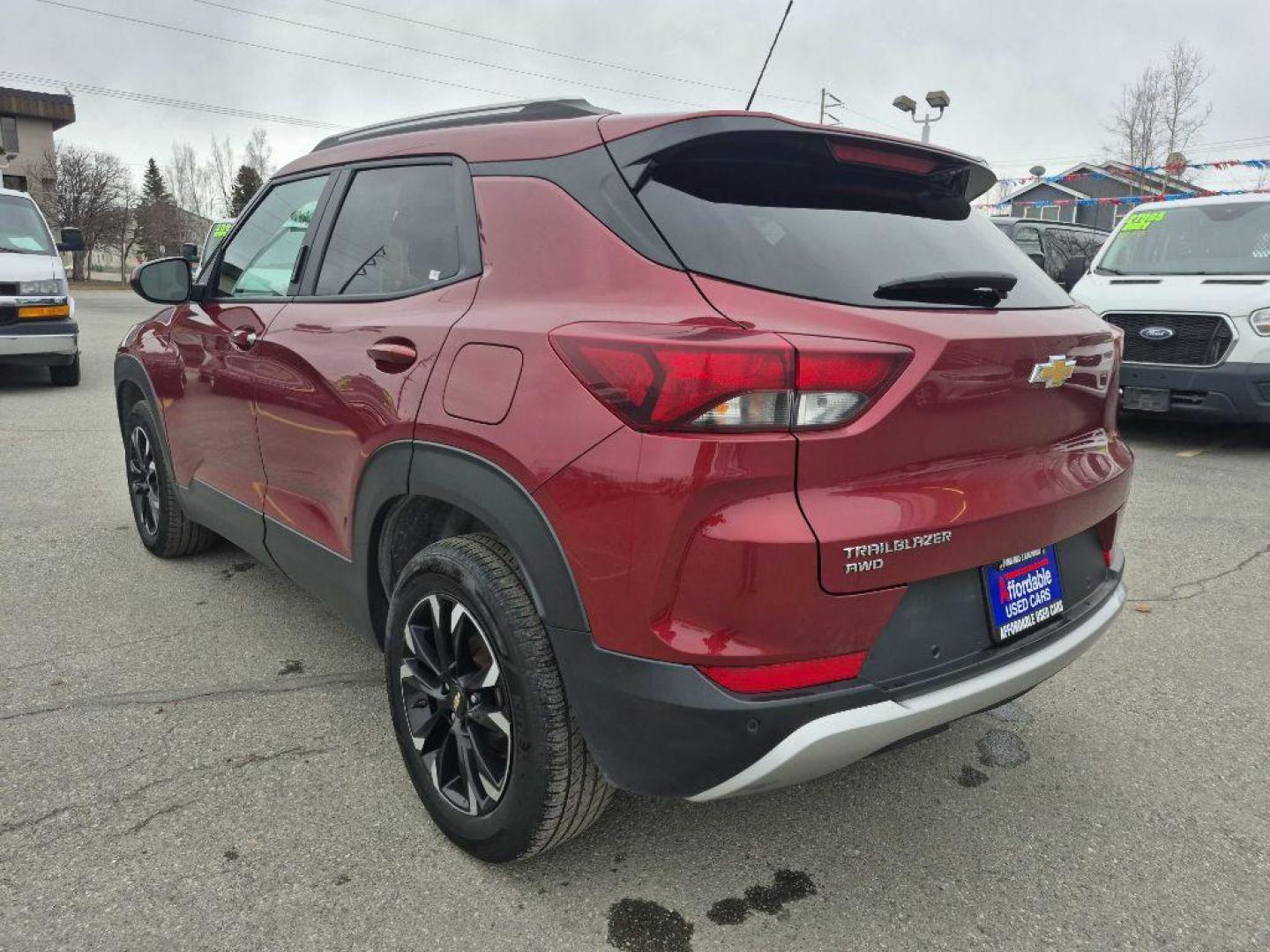 2023 MAROON CHEVROLET TRAILBLAZER LT LT (KL79MRSL0PB) with an 1.3L engine, Automatic transmission, located at 929 East 8th Ave, Anchorage, AK, 99501, (907) 274-2277, 61.214783, -149.866074 - Photo#2