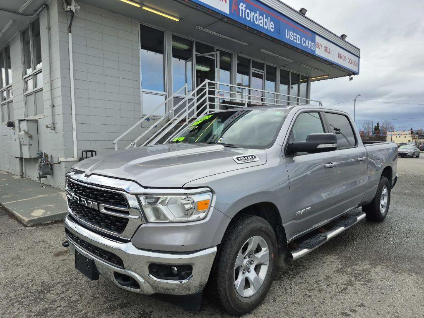 2022 SILVER RAM 1500 BIG HORN BIG HORN/LONE STAR (1C6SRFMT1NN) with an 5.7L engine, Automatic transmission, located at 929 East 8th Ave, Anchorage, AK, 99501, (907) 274-2277, 61.214783, -149.866074 - Photo#0