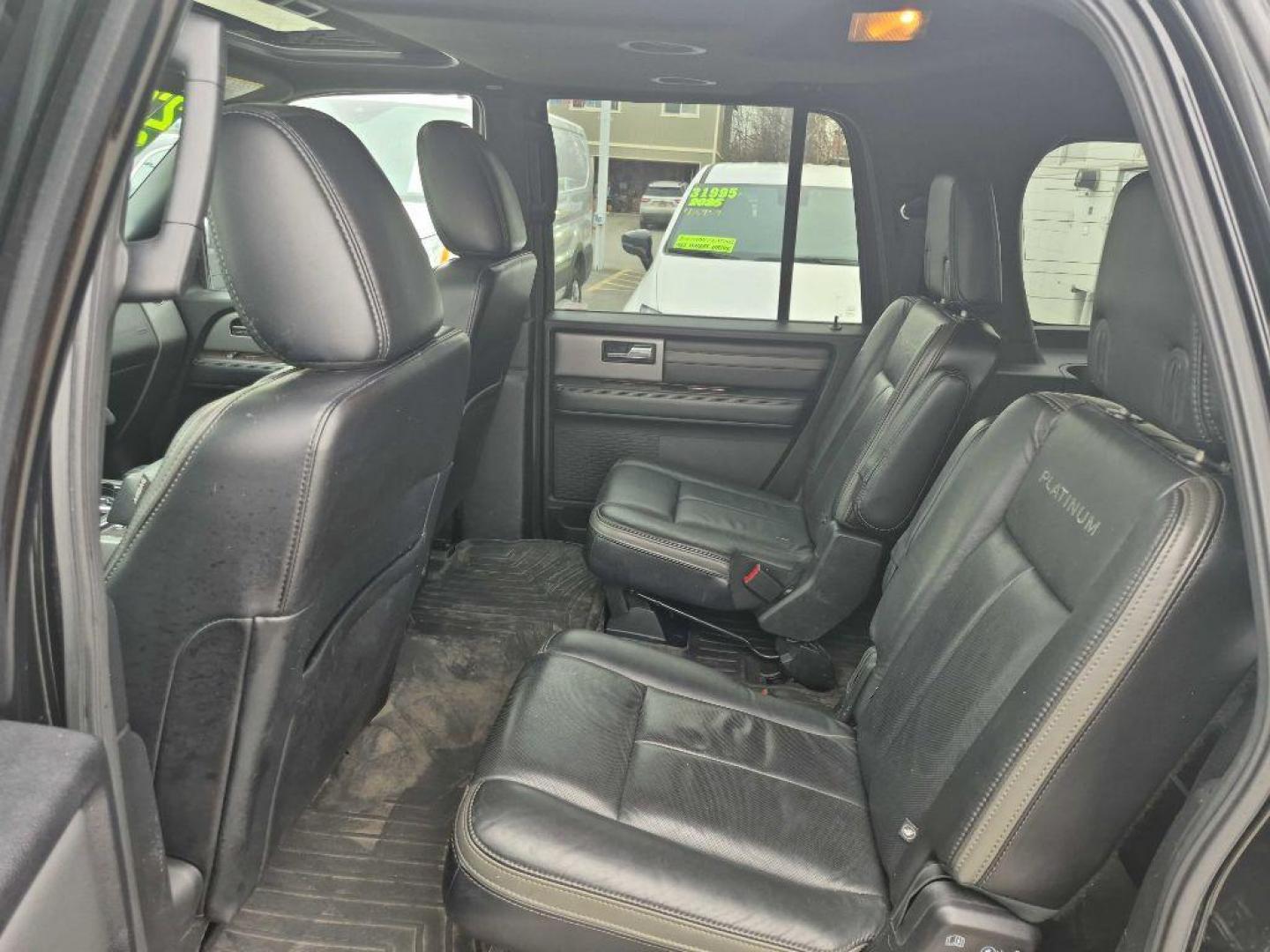 2017 BLACK FORD EXPEDITION EL PLATINUM (1FMJK1MT5HE) with an 3.5L engine, Automatic transmission, located at 929 East 8th Ave, Anchorage, AK, 99501, (907) 274-2277, 61.214783, -149.866074 - Photo#3