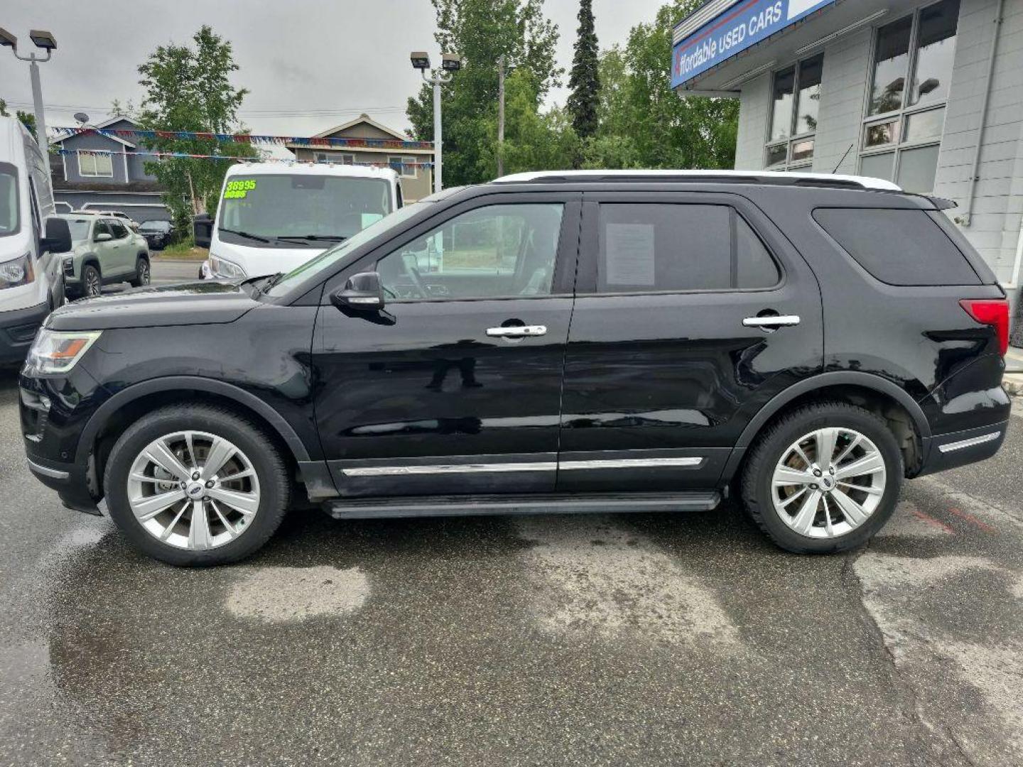2018 BLACK FORD EXPLORER LIMITED (1FM5K8FH1JG) with an 2.3L engine, Automatic transmission, located at 929 East 8th Ave, Anchorage, AK, 99501, (907) 274-2277, 61.214783, -149.866074 - Photo#1