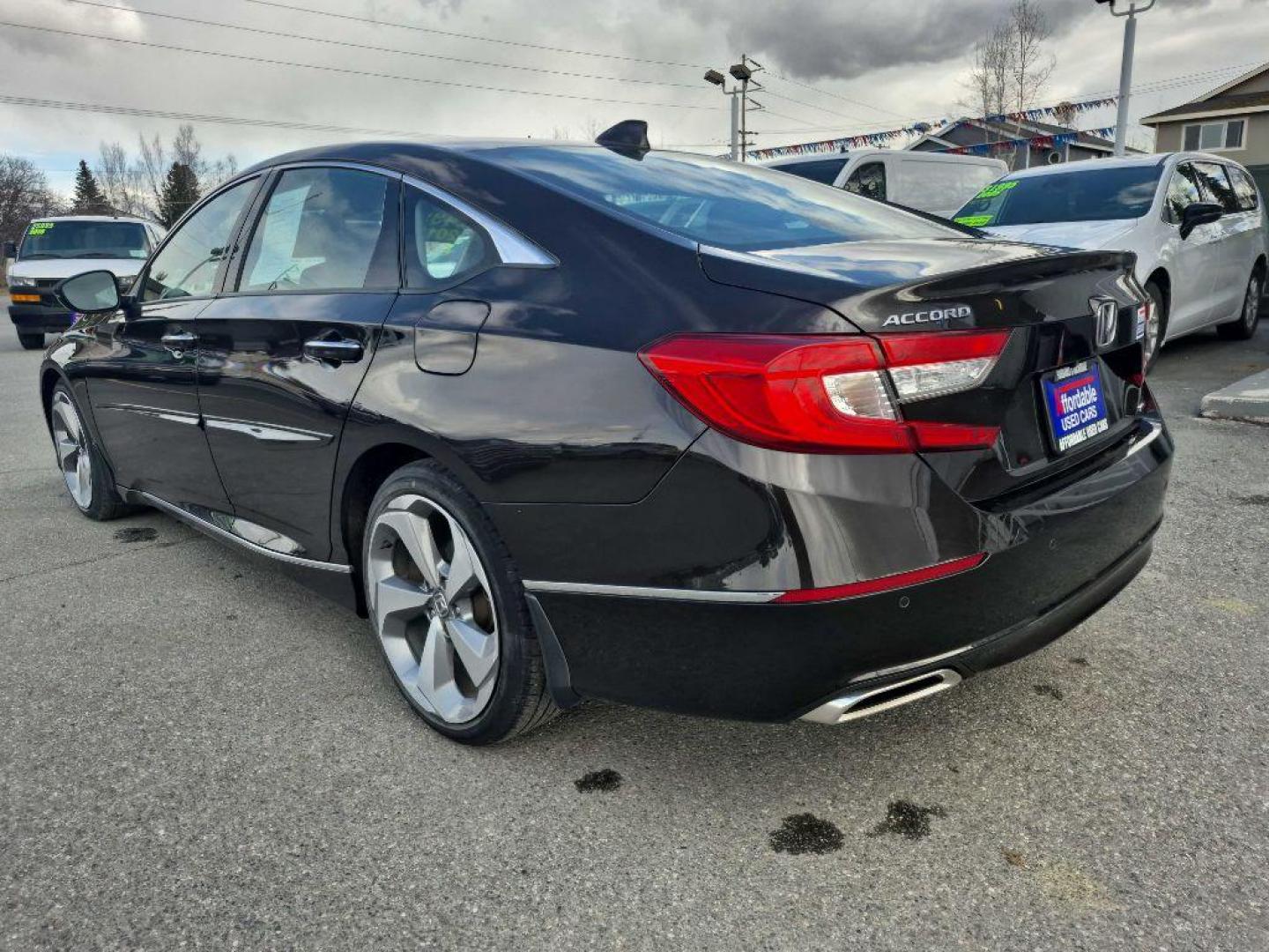 2018 BROWN HONDA ACCORD TOURING (1HGCV1F94JA) with an 1.5L engine, Continuously Variable transmission, located at 929 East 8th Ave, Anchorage, AK, 99501, (907) 274-2277, 61.214783, -149.866074 - Photo#2
