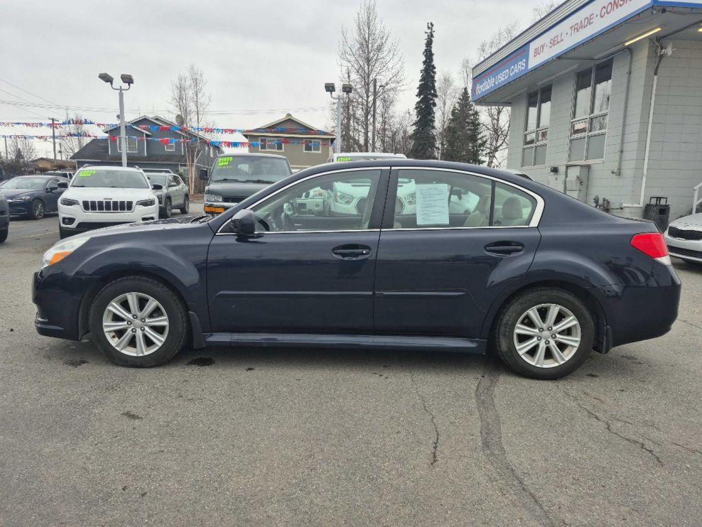 2012 BLUE SUBARU LEGACY 2.5I PREMIUM (4S3BMCC64C3) with an 2.5L engine, Automatic transmission, located at 929 East 8th Ave, Anchorage, AK, 99501, (907) 274-2277, 61.214783, -149.866074 - Photo#1
